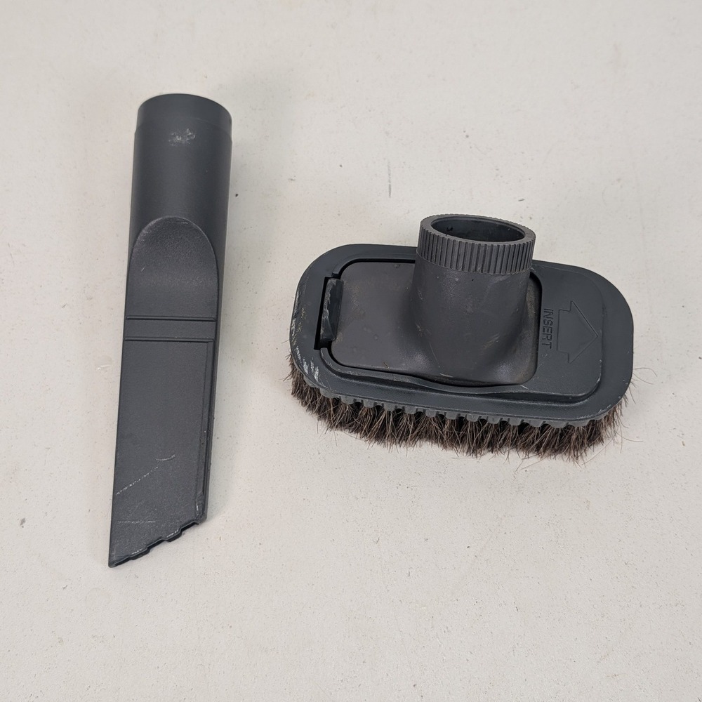 Kenmore 116.25615500 Vacuum Attachment Set Crevice Tool and Dusting Brush Gray